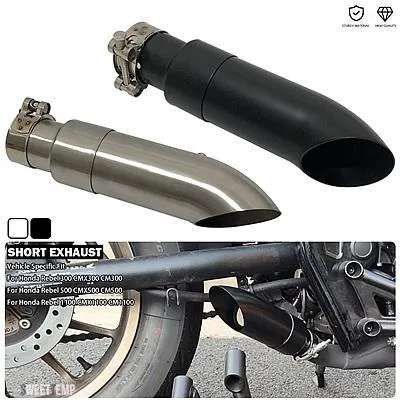 互換品 ホンダ スリップオンショート GP エキゾーストスリップオンマフラー DB キラーサイレンサー付き CMX 500 CM 300 CMX1100 CMX500 CMX300