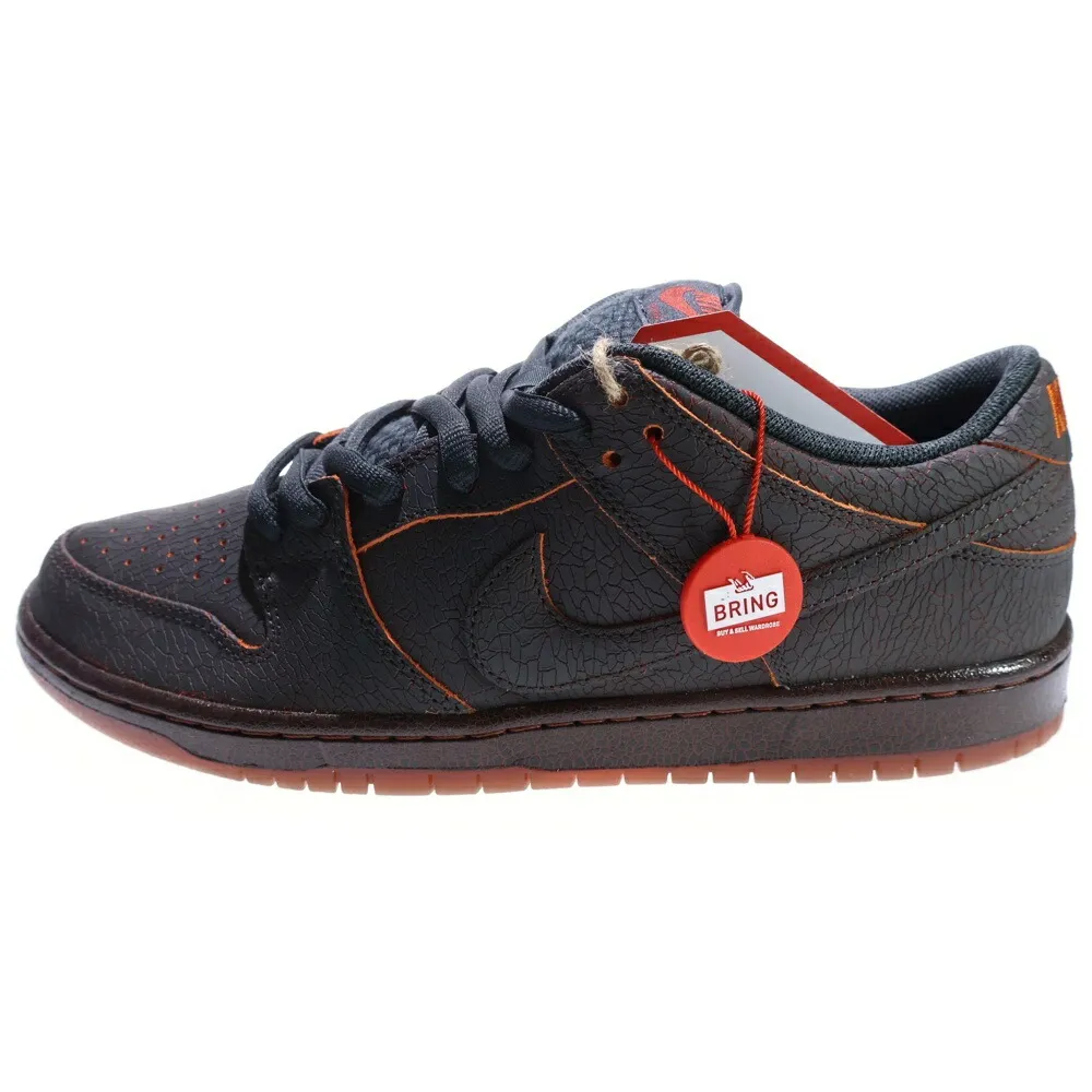 NIKE SB(ナイキエスビー) サイズ:US10/28.0cm DUNK LOW PRO PRM KRAMPUS ダンク ロー プロ プレミアム クランパス ローカットスニーカー ブラウン/オレンジ US10/28.0cm HV1668-001【新古品/中古】【程度S】【カラーブラウン】【取扱店舗BRING仙台店】