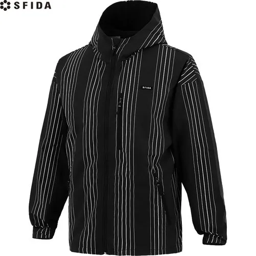■送料無料■【sfida】スフィーダ SA25100-BLK スプリングFZジャケット[Black][サッカー/フットサル/メンズ/ジャケット/アウター/上着/移動着/ウォームアップウェア/トレーニング/運動/練習/SA-25100]【RCP】