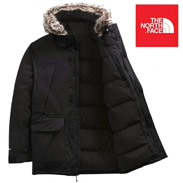 USA企画 THE NORTH FACE ザ ノースフェイス マックマード MCMURDO PARKA JK3 TNF BLACK