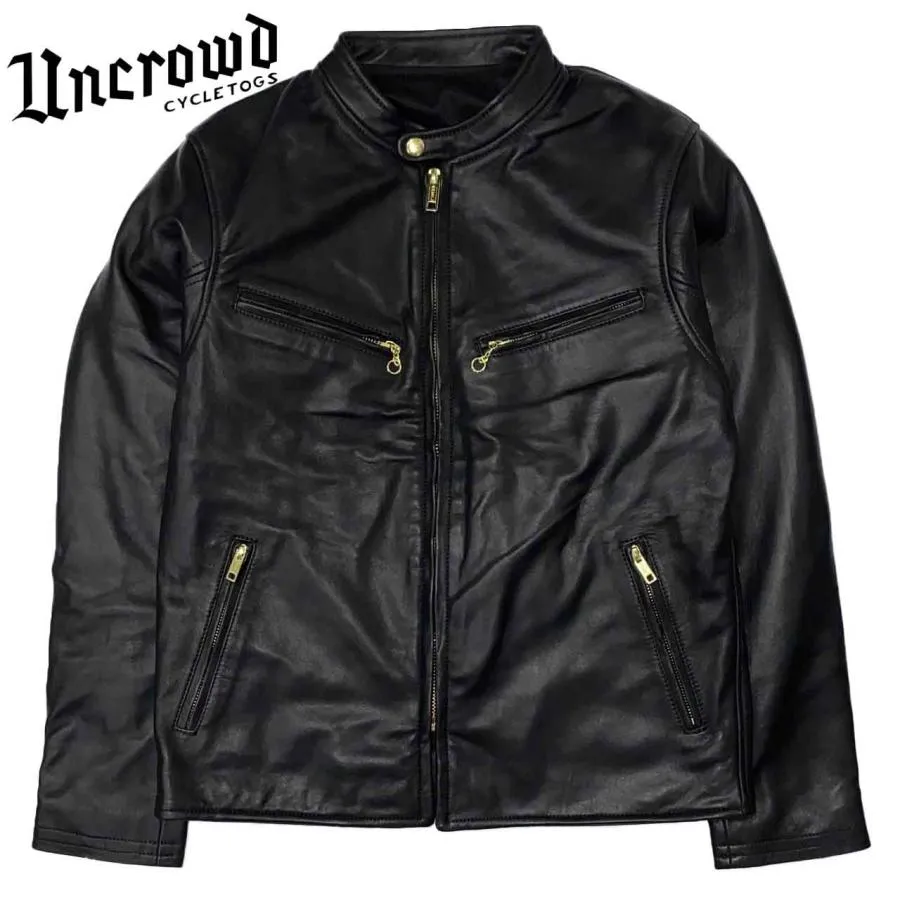UNCROWD アンクラウド HEAVY SHEEP RIDERS JACKET レザー ライダースジャケット 2305