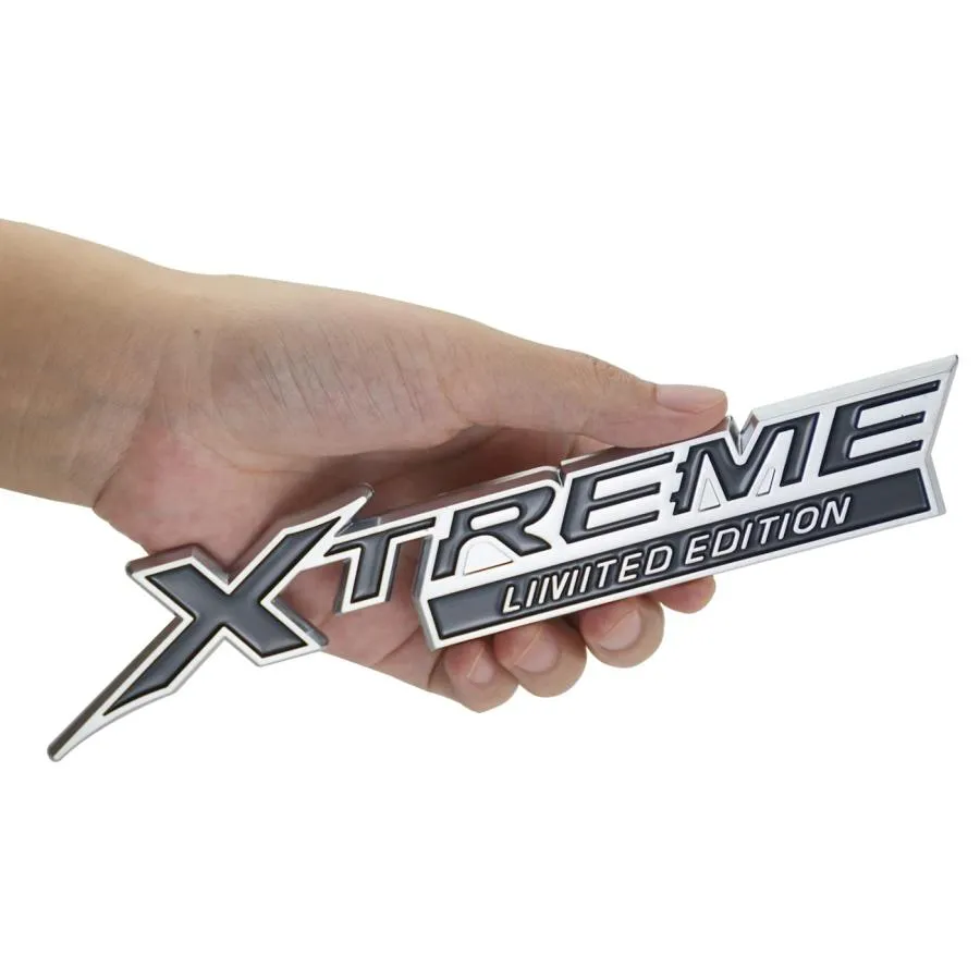 【並行輸入品】エクストリーム エンブレム フェンダー サイド リア 限定版 3D バッジ ネームプレート ステッカー デカール エクストリーム