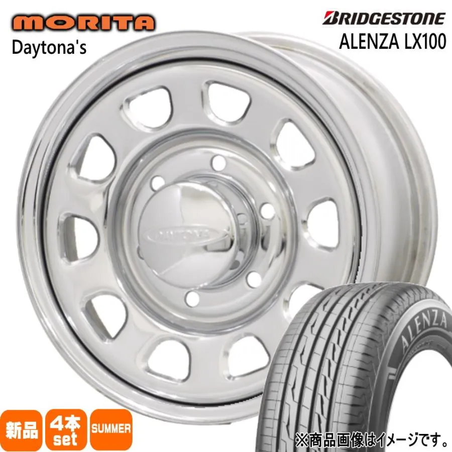 215/60R17 96H ブリヂストン ALENZA LX100 夏用 サマータイヤ DAYTONA'S 200系 ハイエース 専用