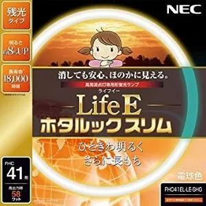 ホタルクス  丸形スリム蛍光灯(FHC) LifeEホタルックスリム 41形 電球色 FHC41EL-LE-SHG2  5個入り