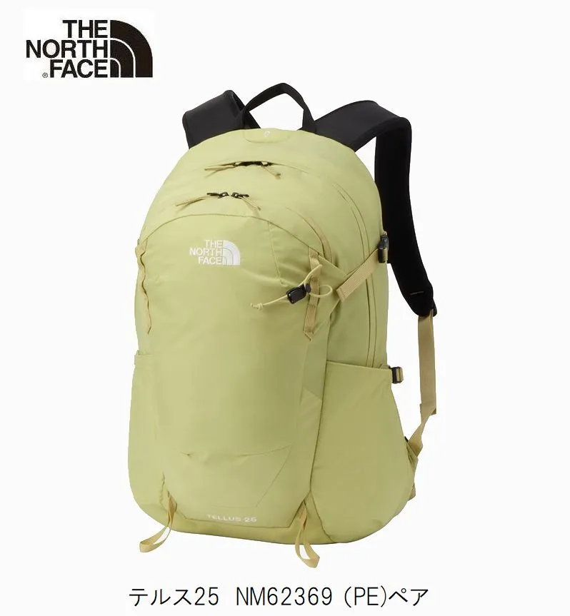 ザ・ノースフェイス THE NORTH FACE Tellus 25 PE Pear NM62369 K バックパック テルス25 ユニセックス 中型パック 26L