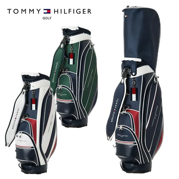 (ポイント10％)トミーヒルフィガー カートキャディバッグ エッセンシャル 9型 46インチ対応 THMG5FC4 TOMMY HILFIGER ゴルフ