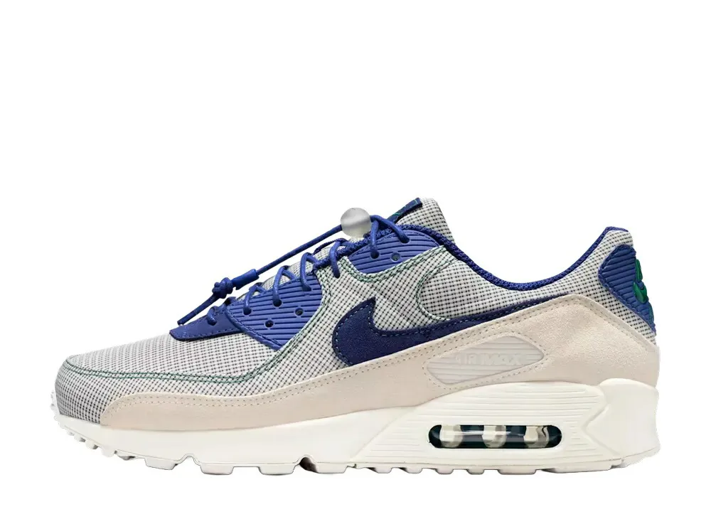 【今なら割引クーポン発行中】Nike ナイキ エアマックス90 ココナッツミルク/ディープロイヤルブルー ナイキ IR1950-100 メンズ スニーカー ランニングシューズ 21SN-IR1950-100