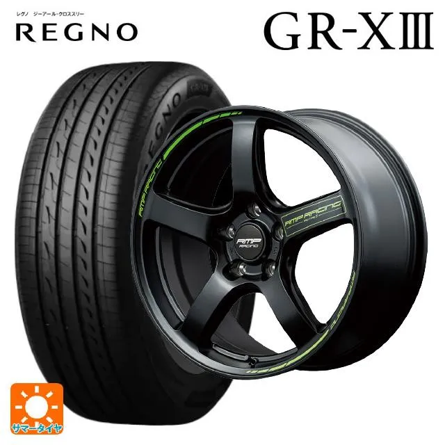 スバル WRX S4(VBH)用 245/40R18 93W ブリヂストン レグノ GR-X3 正規品 MIDレーシング R50 タイプS