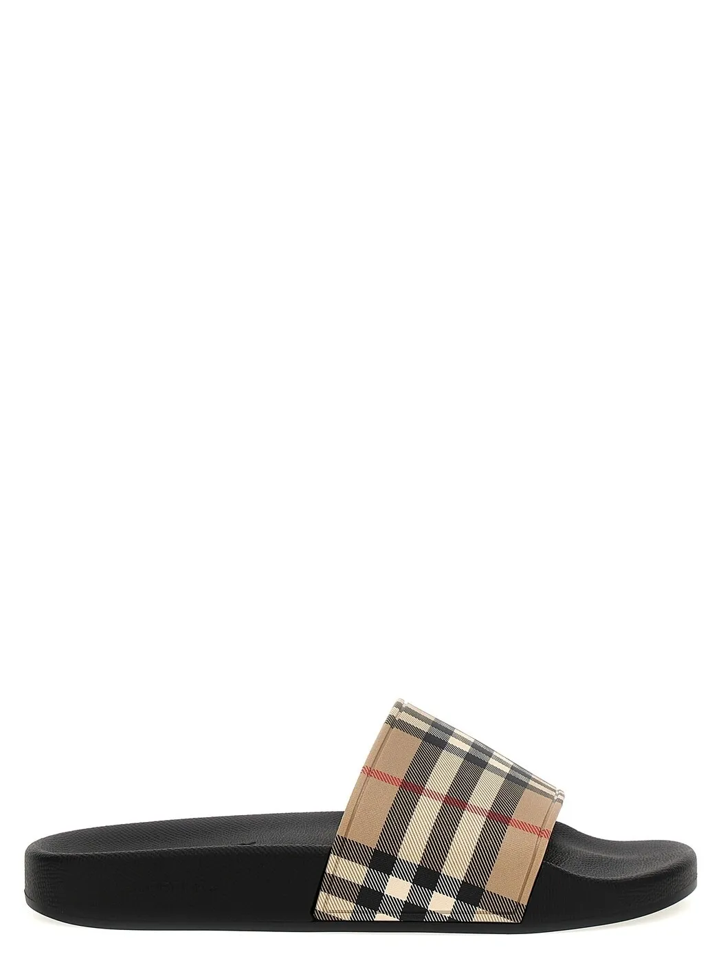 バーバリー BURBERRY サンダル レディース ベージュ Sandals Slide check 8057037ARCHIVEBEIGEIPCHK Beige 関税 送料無料 2026SS ju