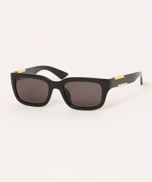 サングラス 「BOTTEGA VENETA/ボッテガヴェネタ 」スクエア サングラス BV1453SA 001 54 ブラック メンズ レディース