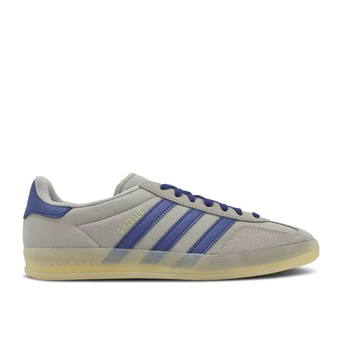 アディダス Adidas 【 Gazelle Indoor ilver Pebble Victory Blue Men Silver Pebble/Victory Blue/Magic Beige 】 ガゼル Victory ビクトリー メンズ Silver 銀色・シルバー Victory ビクトリー 青色 ブルー マジック ベージ
