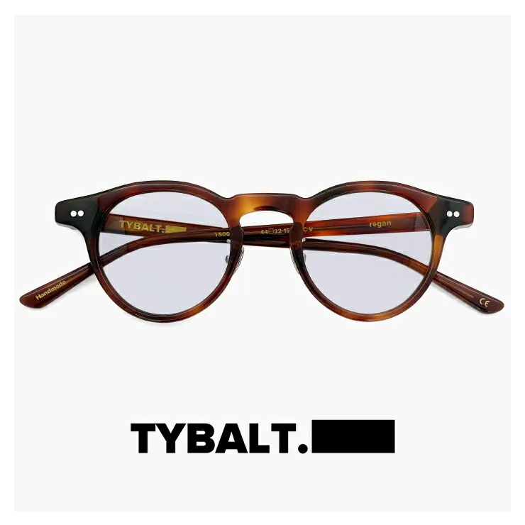 ティバルト サングラス TYBALT TS003 regan c5 レーガン メンズ レディース ユニセックス モデル uvカット ボストン 型 丸サングラス フレーム ライトカラー レンズ