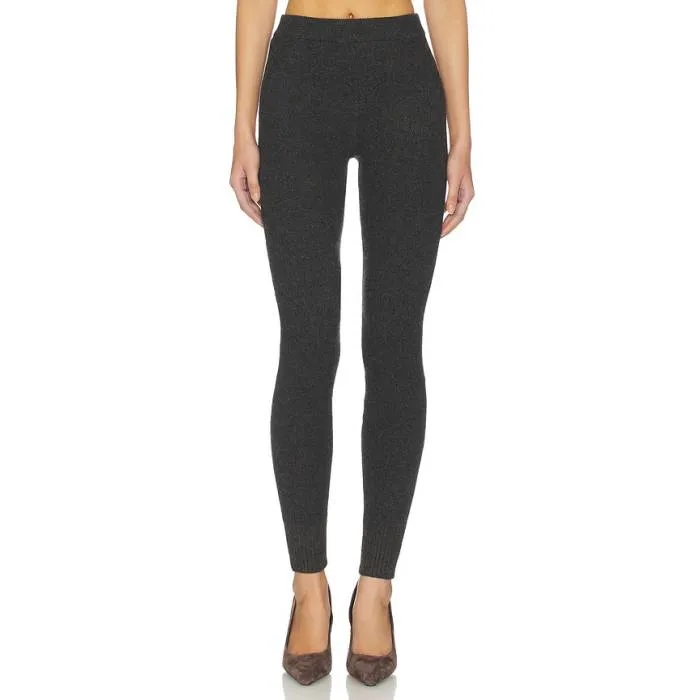 Seroya 【 Mish Knit Legging Women Dark Charcoal 】 ニット レディース チャコール