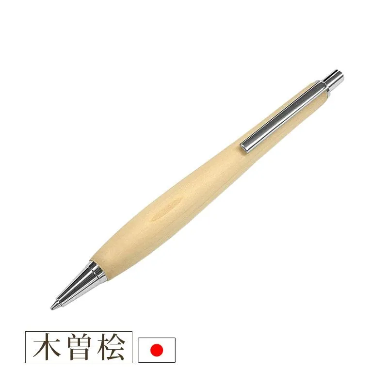 ウッドシャーペン 木曽桧(キソヒノキ)  金具シルバー 芯0.5mm 長さ143mm 軸径12mm luminio仕様 luminio (ルミニーオ) SS1502-KISOHINO★