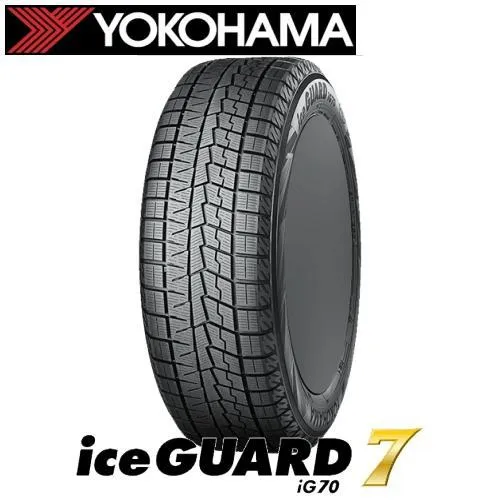 【国産車用】ヨコハマ アイスガード 7 iG70 225/45R19 と オススメアルミホィール 19インチとの4本セット
