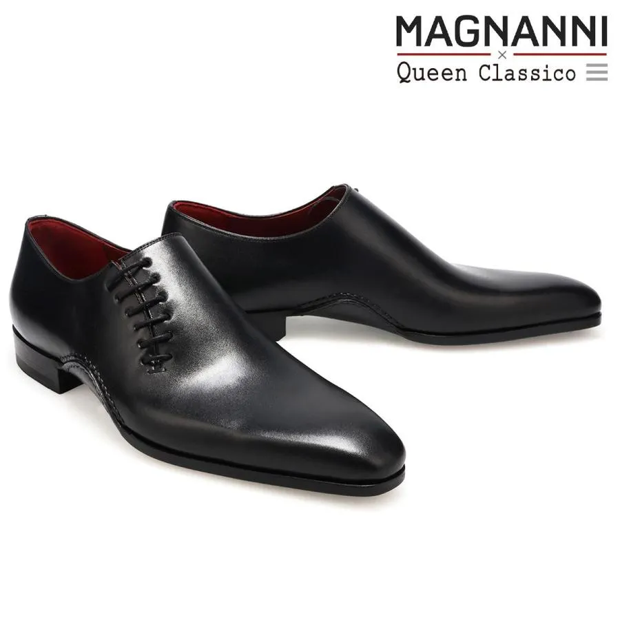 マグナーニ メンズ ドレスシューズ サイドレース ブラック スペイン製 MAGNANNI 26303