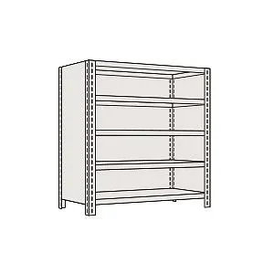 【直送品】 サカエ 物品棚LE型(120KG/段・高さ2100MM・6段タイプ) LWE2146 (203970) 【特大・送料別】