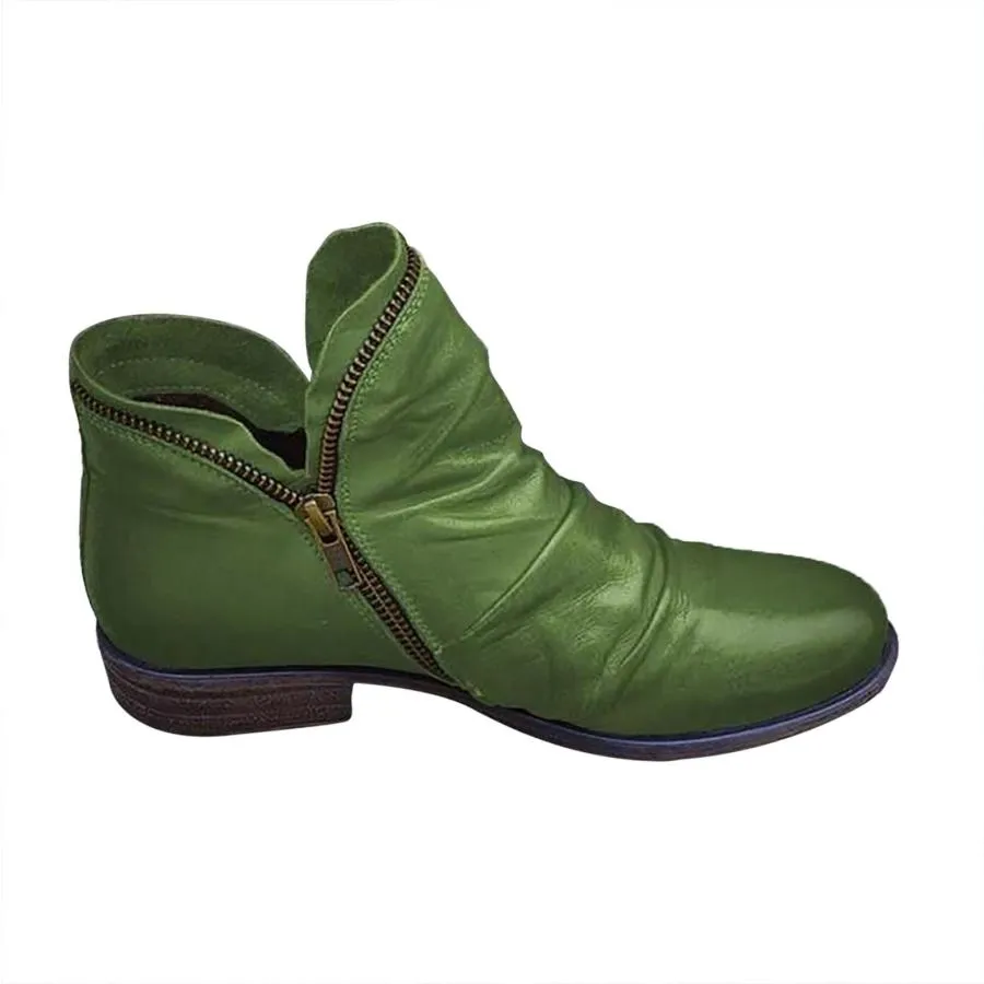 【並行輸入品】SBGMoSJ Ankle Boots for Women No Heel 2023 Women's Ankle Boots F