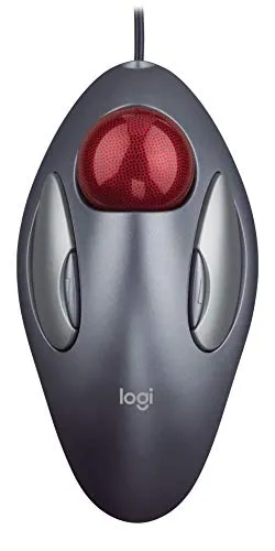 【中古】【未使用・未開封品】ロジテックh Trackman Marble - trackball 左右対応 トラックボール マーブル [並行輸入品]
