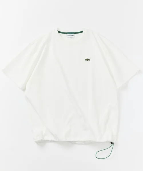 tシャツ LACOSTE/ラコステ 「別注」スピンドル付き 半袖Tシャツ 吸水性 接触冷感 リラックスシルエット メンズ
