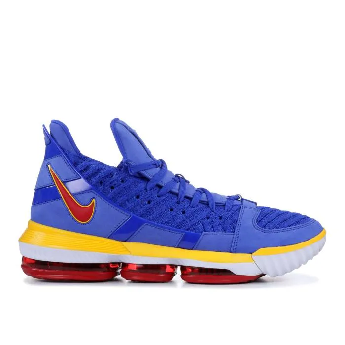 ナイキ Nike 【 Lebron 16 Blue Superbron Men Racer Blue/Varsity Maize-Varsity Red 】 Lebron レブロン メンズ 青色 ブルー Red 赤・レッド