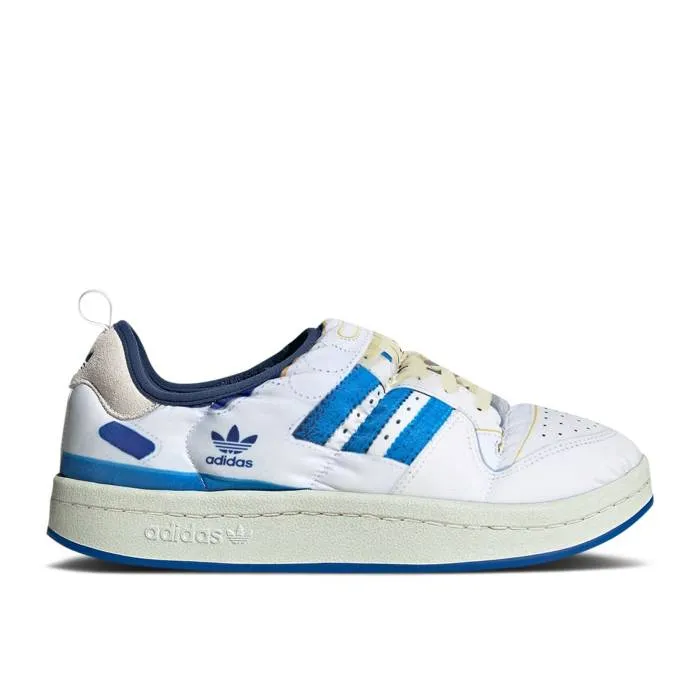 アディダス Adidas 【 Puffylette Forum Men Footwear White/Team Royal Blue/Footwear White 】 メンズ 白色 ホワイト Team チーム 青色 ブルー