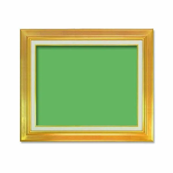 〔 油額 〕 油絵額 キャンバス額 金の油絵額 銀の油絵額 M8号 455×273mm ゴールド 額 額縁 フレーム