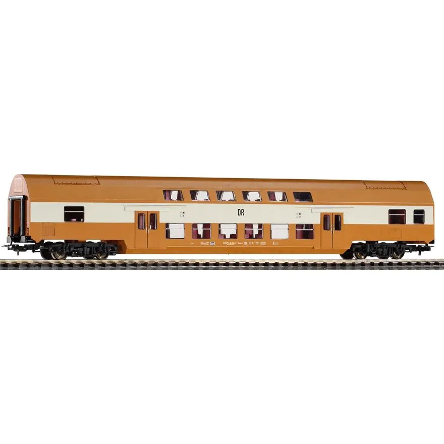 HOゲージ 鉄道模型 客車 Piko ピコ DR Double decker car 2nd class DBmtrue Epoch IV DC