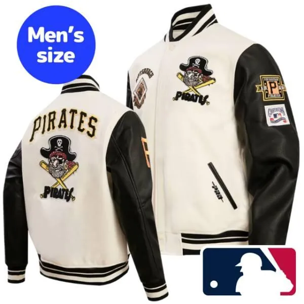 プロスタンダード MLB公式 メンズ アウター バーシティジャケット スタジャン ピッツバーグ・パイレーツ RETRO CLASSIC VARSITY JACKET