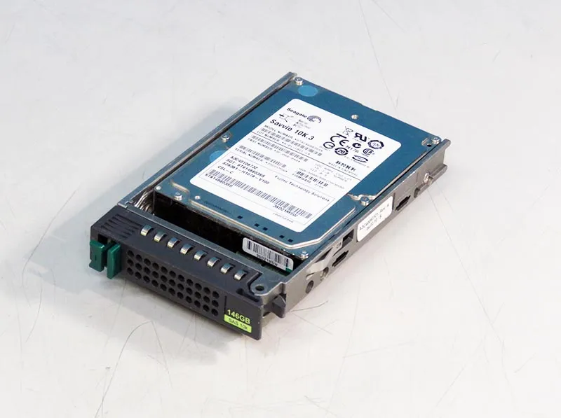 A3C40106732 富士通 146GB 2.5インチ/SAS/10000rpm Seagate ST9146803SS マウンタ付き【中古】