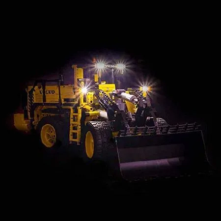 Light My Bricks ライティングキット Volvo L350F ホイールローダー 42030用 (組み立てセットは含まれていません)