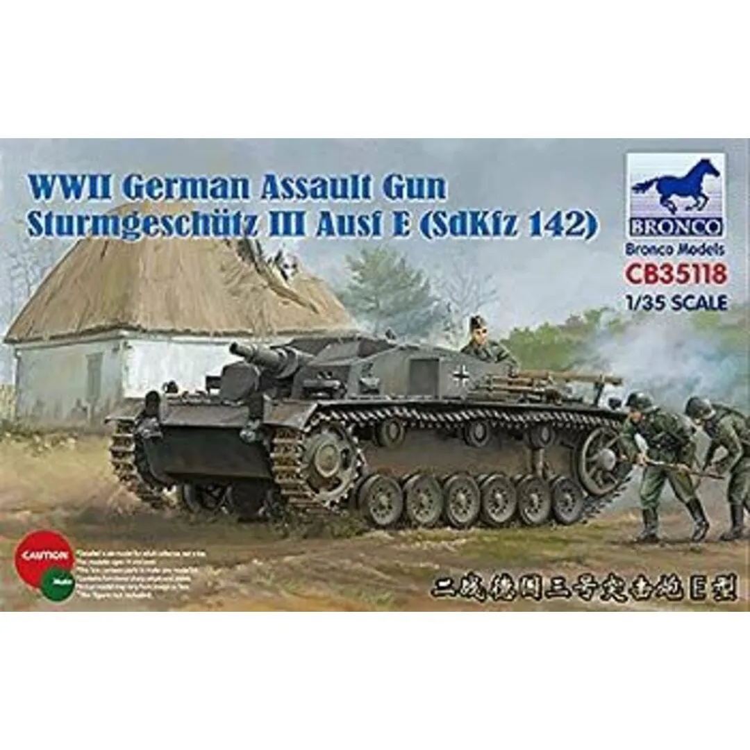 ブロンコモデル 1/35 ドイツ III号突撃砲 E型 プラモデル CB35118 2zzhgl6