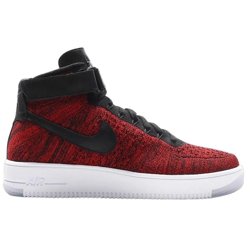 NIKE ナイキ 817420-600 Nike エアフォース 1 Mid Ultra フライニット 'University Red' メンズ