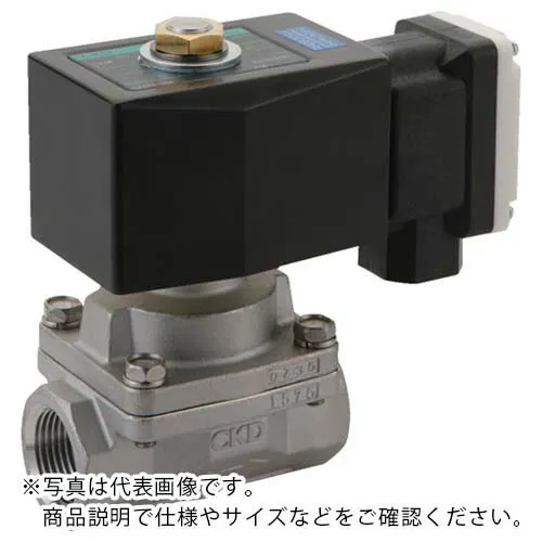 CKD 蒸気用パイロットキック式2ポート電磁弁 ( SPK11-20A-F4M-AC220V ) CKD(株) 【メーカー取寄】