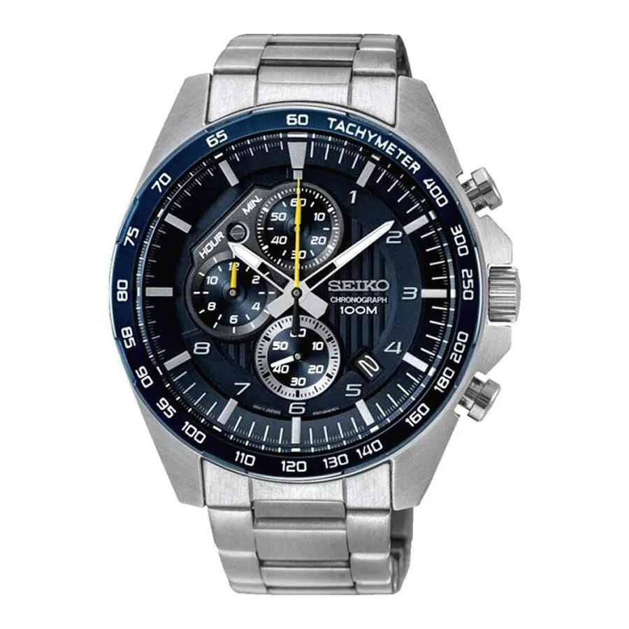 [10年保証] [製造終了 希少海外モデル] セイコー SEIKO SSB321P1 セイコー クオーツ クロノグラフ 100m 防水 [並行輸入品]