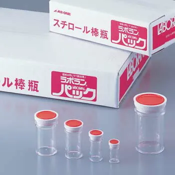 ラボランスチロール棒瓶 S-50 （50ｍｌ／110本入）