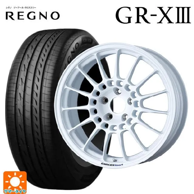 スバル フォレスター(SL系)用 225/55R18 102V XL ブリヂストン レグノ GR-X3 正規品 エンケイスポーツ RC-T5