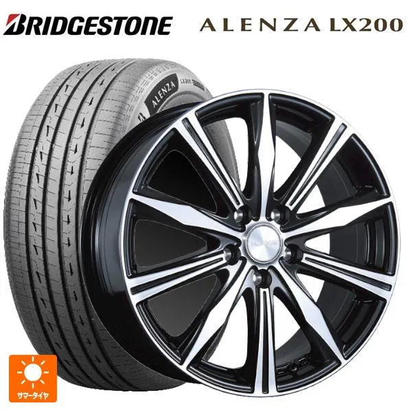 送料無料 サマータイヤホイールセット 235/60R18 107H XL ブリヂストン アレンザLX200 正規品 # ブリヂストン バルミナ K10