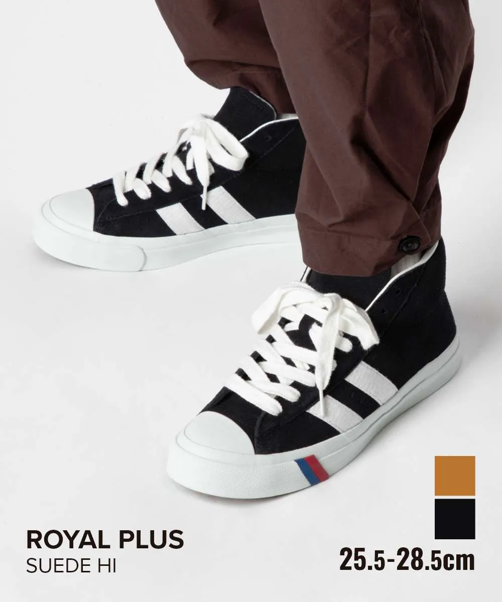 プロケッズ PRO-Keds ROYAL PLUS ロイヤルプラス SUEDE HI スエード ハイ PN1121 Vibram ビブラムソール スニーカー ユニセックス シューズ
