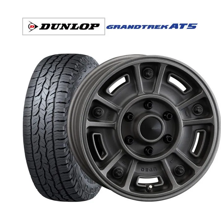 オフロードタイヤ ホイール4本セット クリムソン ディーン BJ メキシカン ダンロップ GRANDTREK グラントレック AT5 265/70R16