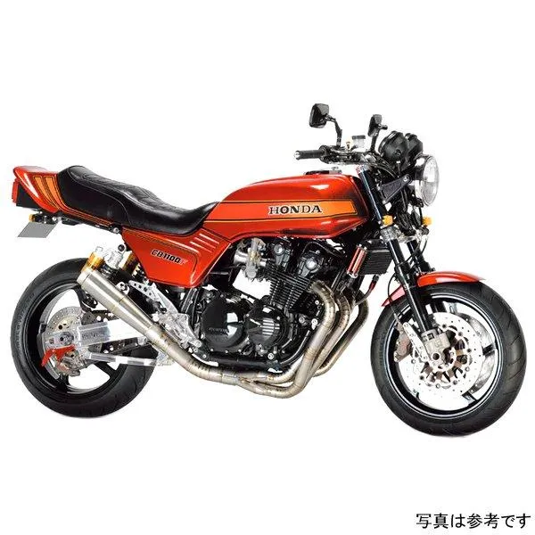 EX-11WTUKT3-V3 ナイトロレーシング 4in1ウェルドクラフト チタン3D EXマフラー コニカルチタン 300mm V3 CB1100F、CB900F、CB750F JP店