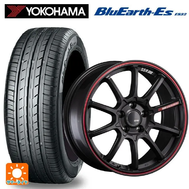 送料無料 サマータイヤホイール 4本セット 225/45R17 94V ヨコハマ ブルーアースEs ES32 タナベ SSR GT V05 17-7J