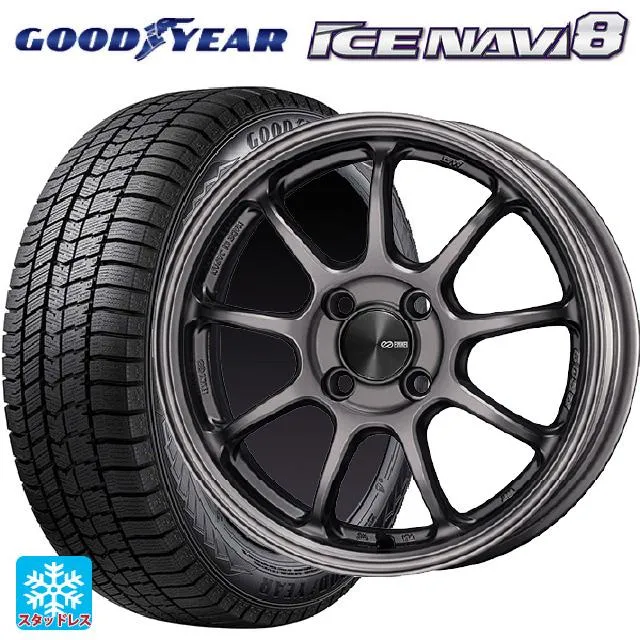 トヨタ ヤリス(10系)用 2025年製 185/55R16 83Q グッドイヤー アイスナビ8 パフォーマンスライン PF09