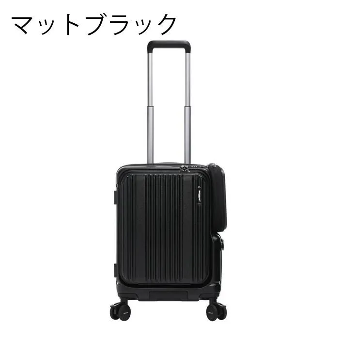 BERMAS バーマス EURO CITY3 サイドポケット付きフロントオープン 35L 48cm 60526