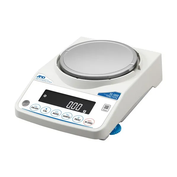 内蔵分銅付き汎用天びん FZ-1202 JCSS校正付 ひょう量1220g FZ1202-00J00