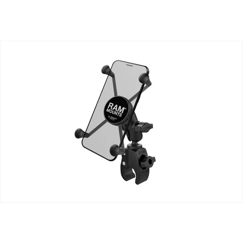 RAM MOUNTS(ラムマウント) Xグリップ M ＆タフクロー S セット ショートアーム φ15.9-28.9mm対応 1インチボール RAM-B400A-HOL-UN10BU