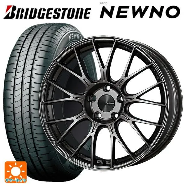 送料無料 サマータイヤホイール 4本セット 185/60R16 86H ブリヂストン ニューノ 正規品 エンケイ パフォーマンスライン PFM1 16
