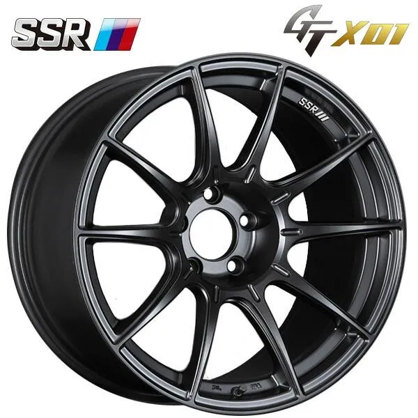 タナベ SSR GT X01 フラットブラック 18×9 +52 5/100 73 新品ホイール1本