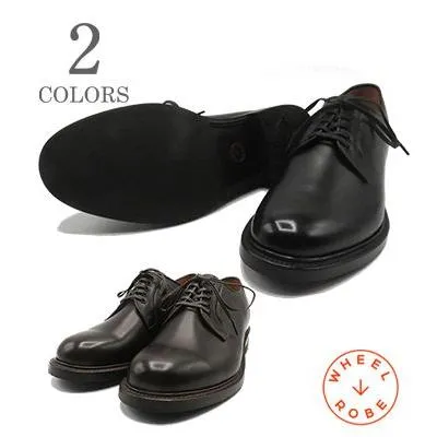 ウィールローブ #314ラスト グッドイヤーウェルト製法 Weinhelmer社製ボックスカーフ ダービー Made in JAPAN| WHEEL ROBE PLAIN TOE BLUCHER 15066WS
