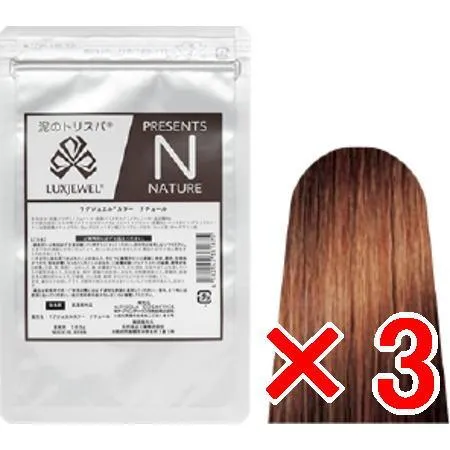日本グランデックス 和漢彩染 ラグジュエルカラー ナチュラル 100g 6個 （医薬部外品）